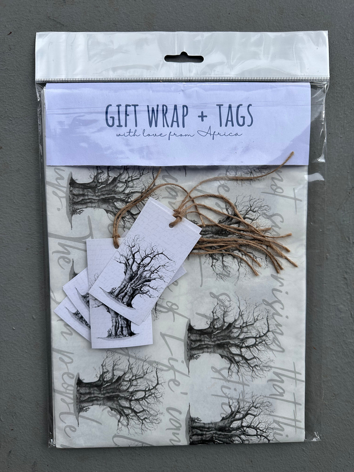 Wrapping Paper & Tags