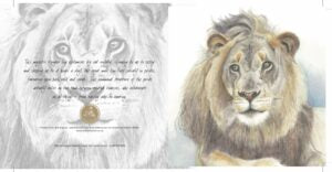 King of Beasts - Art Greeting Card